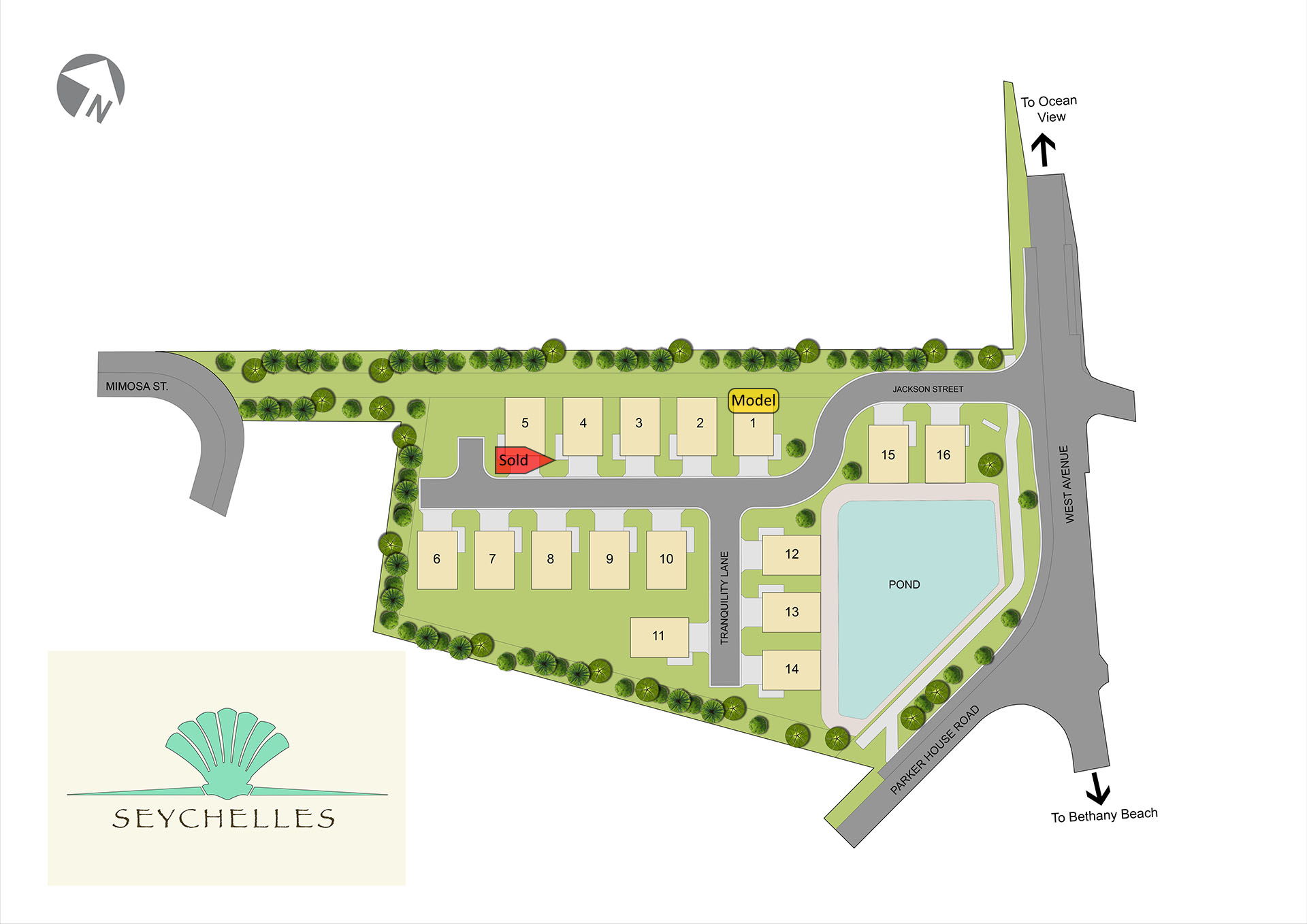 Seychelles Site Plan