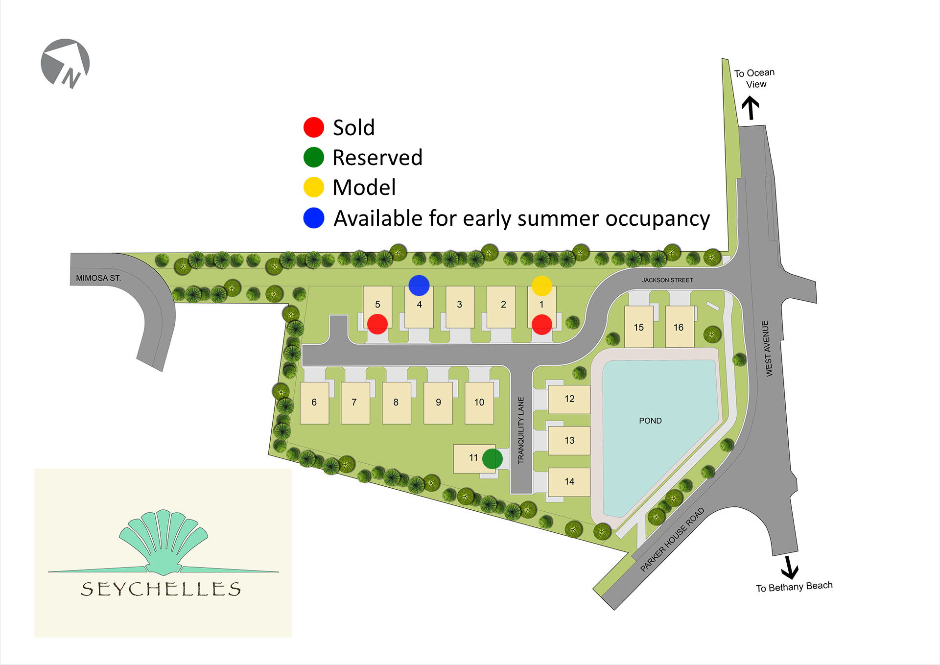 Seychelles Site Plan