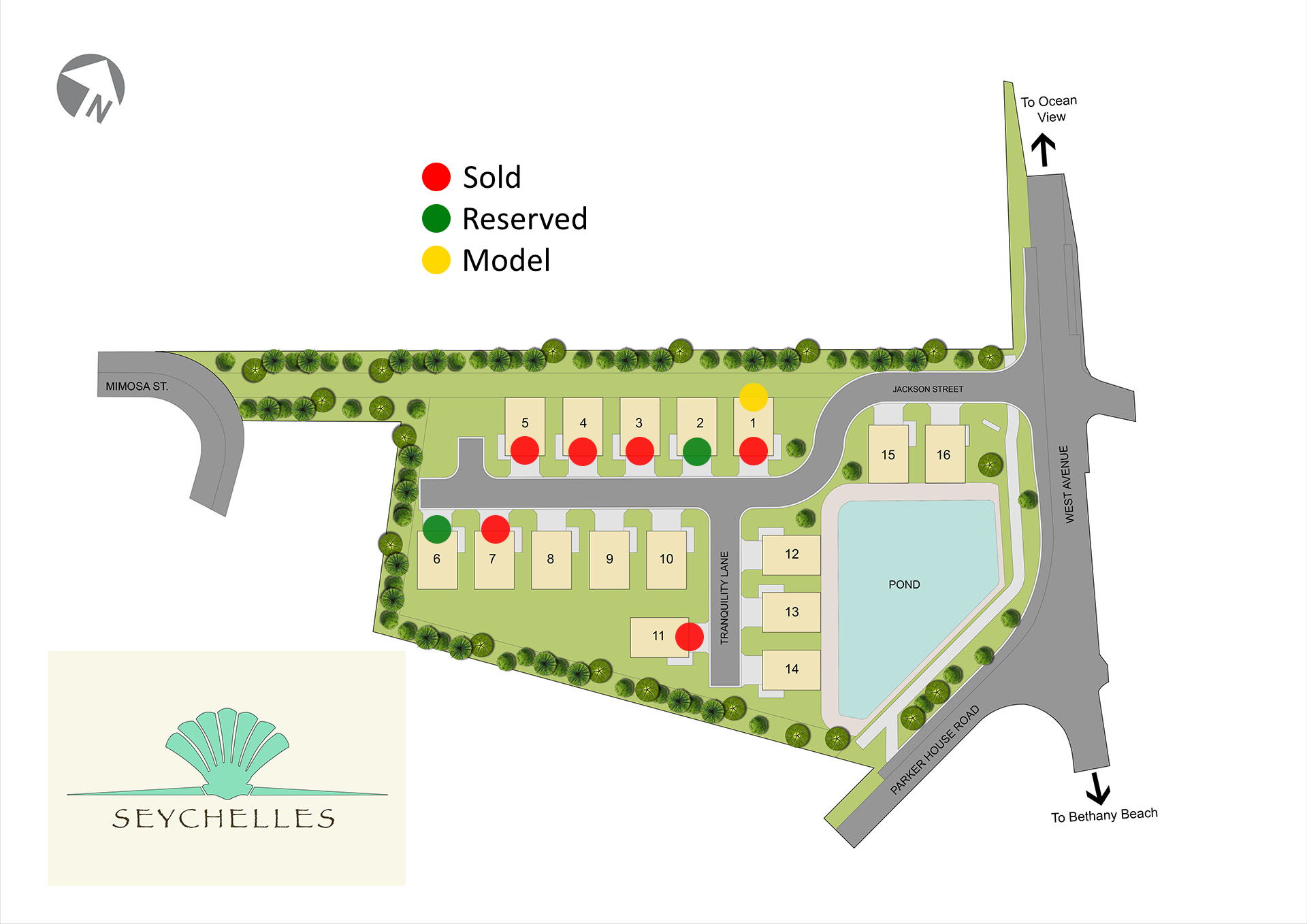 Seychelles Site Plan