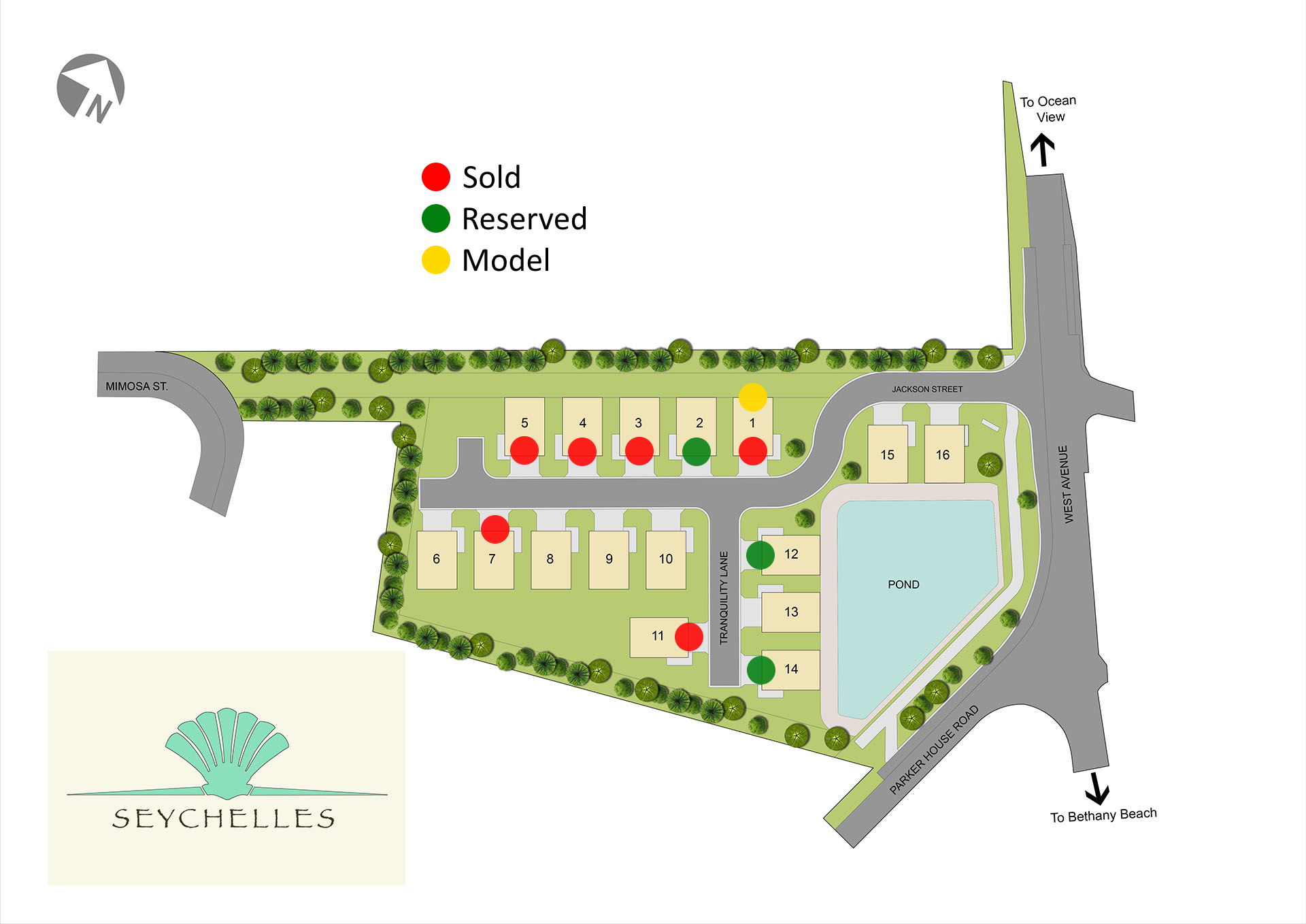 Seychelles Site Plan